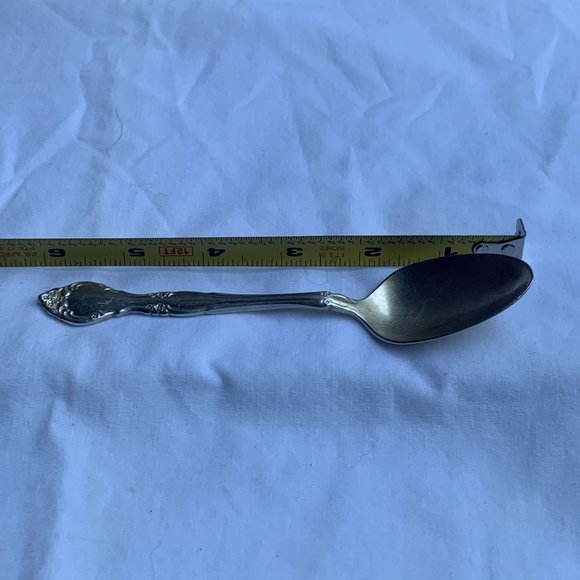 Oneida Community Affection Pattern Silver-Plate Teaspoon - 1960s - Picture 8 of 8
